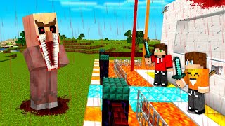 CAŁA SMILELANDIA vs ZŁY VILLAGER KTÓRY CHCIAŁ ROZWALIĆ NAM WIOSKĘ w Minecraft!