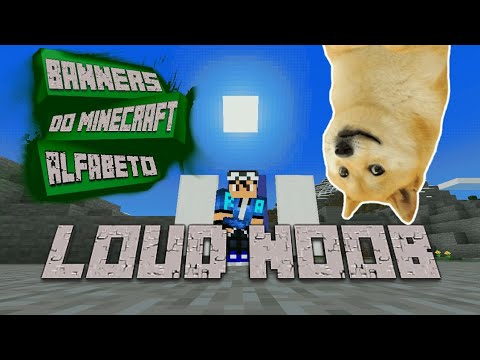 Série Banners do minecraft especial- alfabeto - YouTube