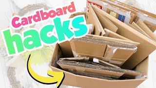 BRILLIANT Spring DIY Crafts Using Cardboard Boxes
