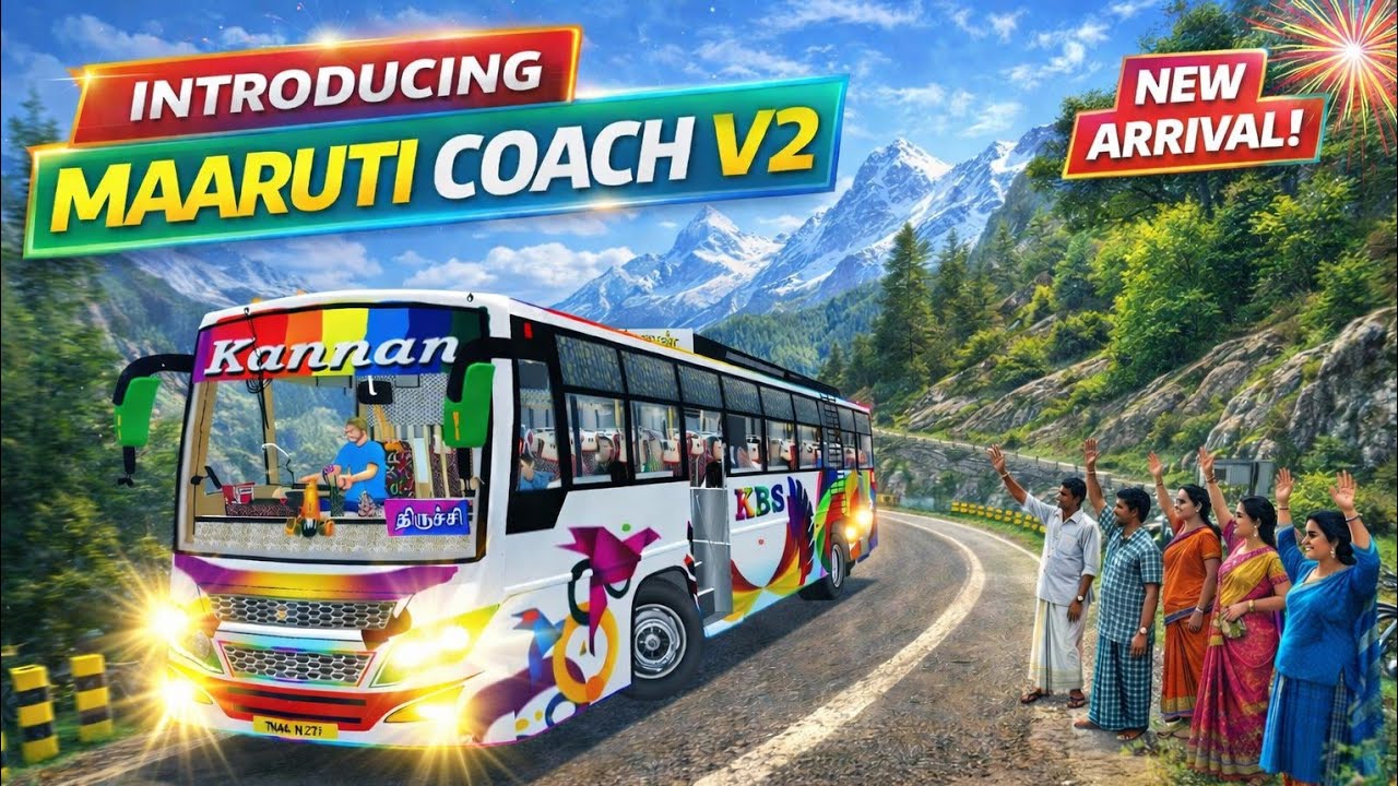 🧞UPCOMING || 😍 MAARUTI COACH V2 BUS MOD 💯💥|| 