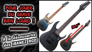 À la découverte des IBANEZ RGD ( + démo de ma RGD7421 customisée )