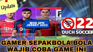 FTS 🔴 BURUAN COBA APLIKASI GAME BOLA OFFLINE TERBAIK BUATAN FIRST TOUCH GAME screenshot 1