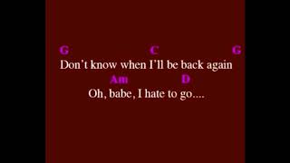Leaving on a Jet Plane (Guitar Chords and Lyrics)