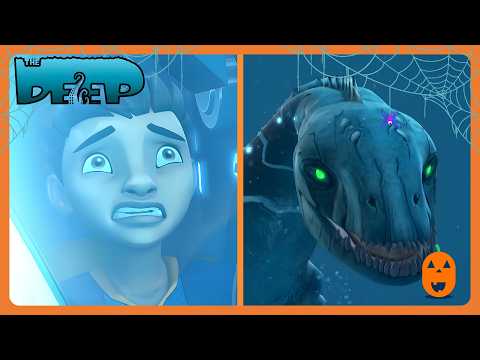 SCARY SEA MONSTER! 😈 🌊 🎃 - The Deep - Happy Halloween! 🎃
