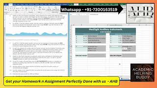 New Perspectives Excel Module 3 SAM Project 3B Made Easy | MedSight Instrument | Shelly Cashman