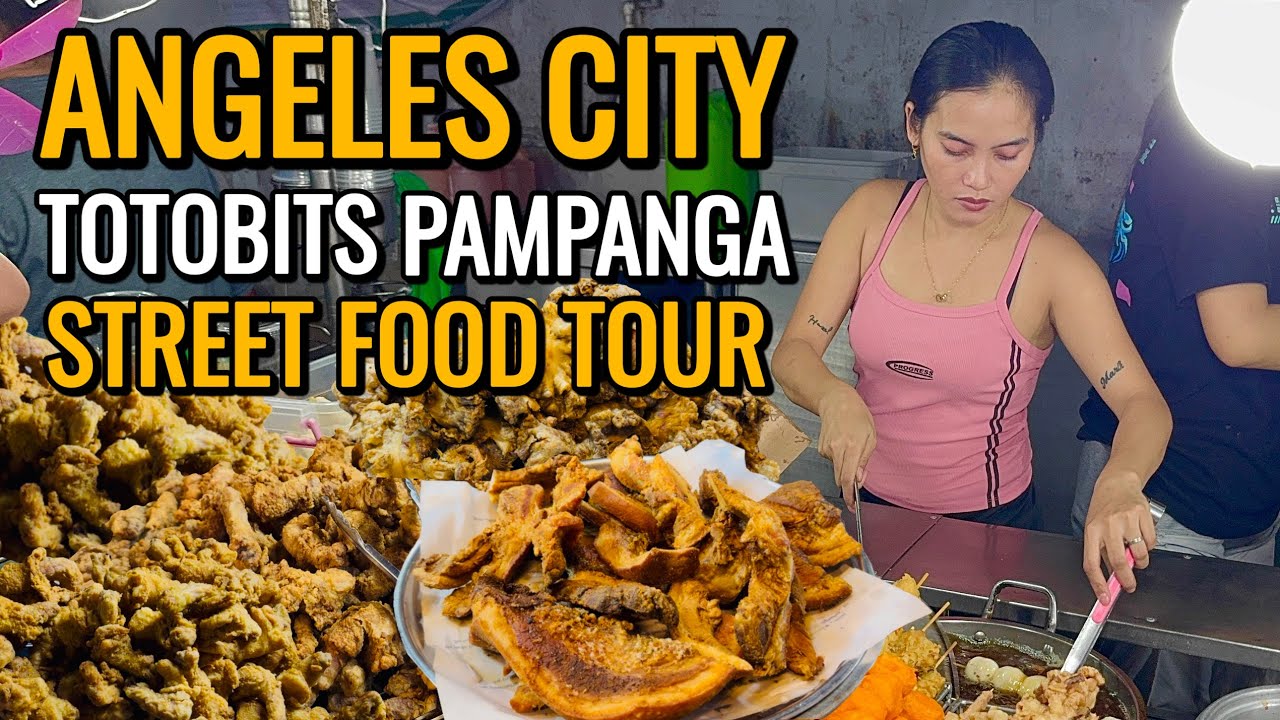 Philippines Food Tour in PAMPANGA 🇵🇭 | Amazing Street Food at Totobits, Angeles City (2026)