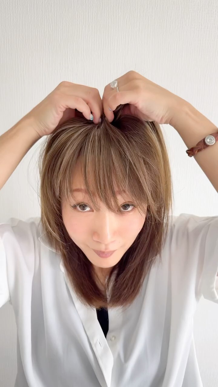 百合子ウィッグ　ヘアピース 百合子ウィッグ ヘアピース 人毛ウィッグ 薄毛 抜け毛 白髪 - YouTube