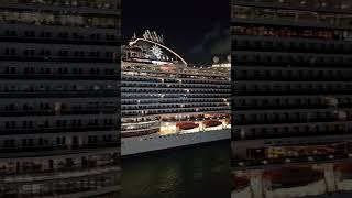 MSC Seaside in #portmiami #cruise #cruiseline #msc #travel #cruiseship