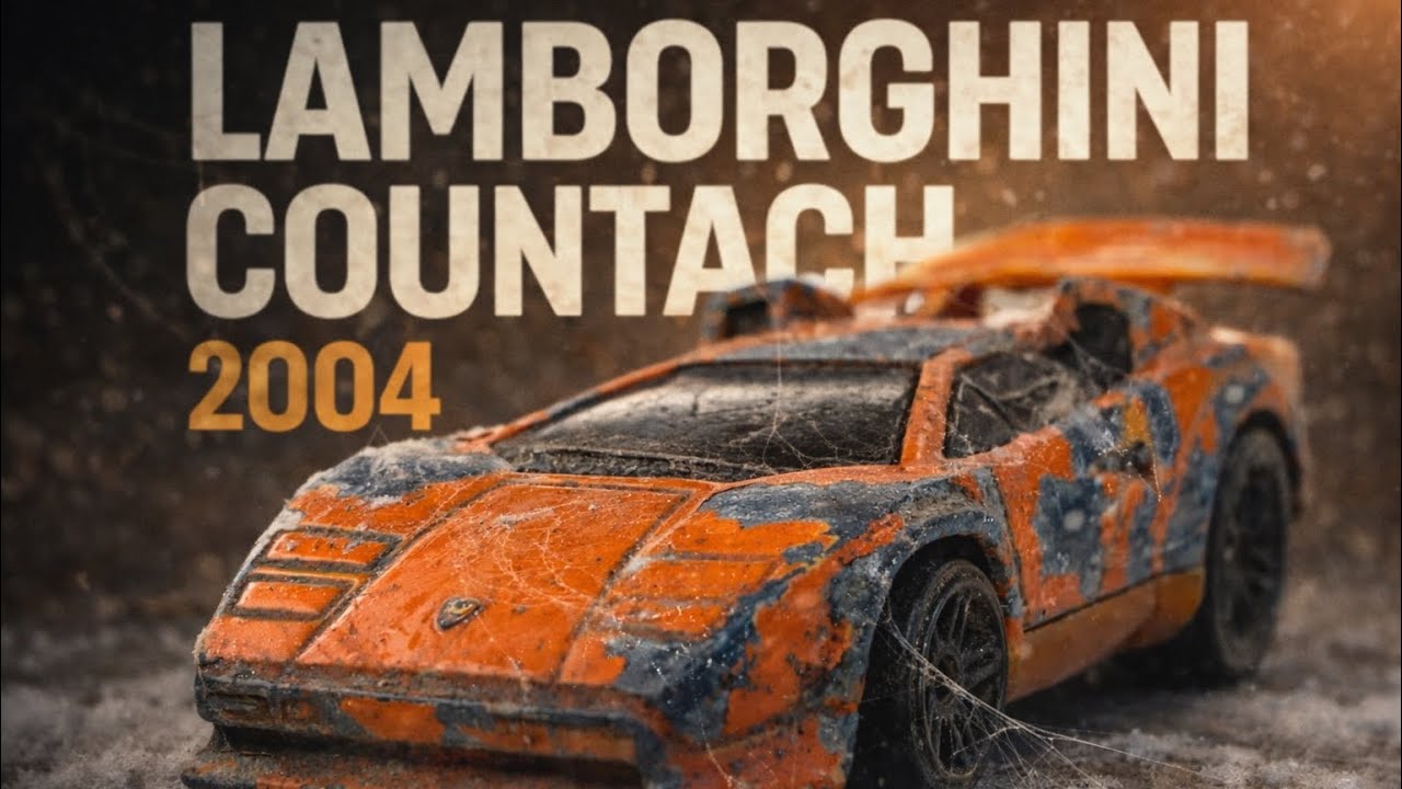 Restoring a 22-Year-Old Hot Wheels Lamborghini