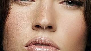 Photoshop Tutorial : How to soften skin (with Megan Fox) screenshot 5