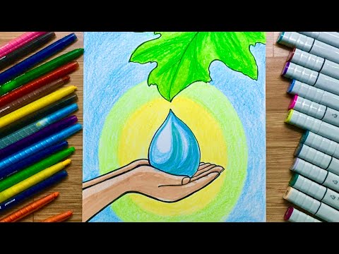 Ý tưởng vẽ tranh vì môi trường tương lai #46 | Chung tay bảo vệ môi trường nước
