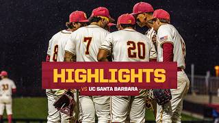 USC Baseball vs. UC Santa Barbara Highlights | Trojans win 7-6