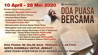 LIVESTREAMING IBADAH PASKAH GBI PRJ 12 AprilL 2020 TVROHANI