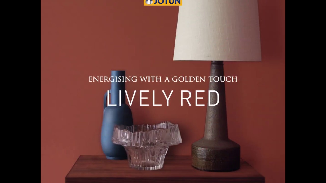 Jotun Colour Trends 2020 - 20143 Lively Red - YouTube