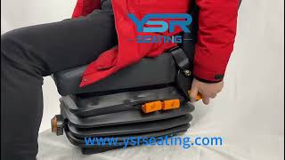 Mechanical Suspension Seat Truck Driver Seat YSR Seating Manufacturer screenshot 4