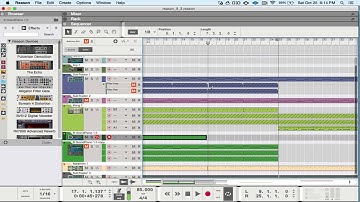 Propellerhead Reason 8: Making A Beat Ep. 2 Pt. 3 + Arranging Tips!