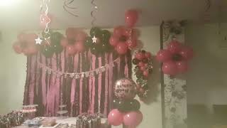 Pleaños De Zebra Con Rosa