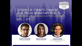 30th Annual Levy Institute Conference, Session III: Climate Change and Fiscal/Monetary Policy