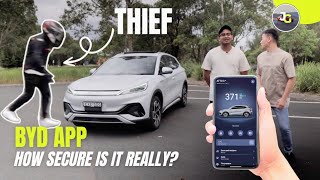 Can the BYD app stop theft? | BYD app ultimate test