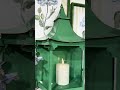 Raz 24" Green Pagoda Wall Lantern Spring Home Decor 4659088