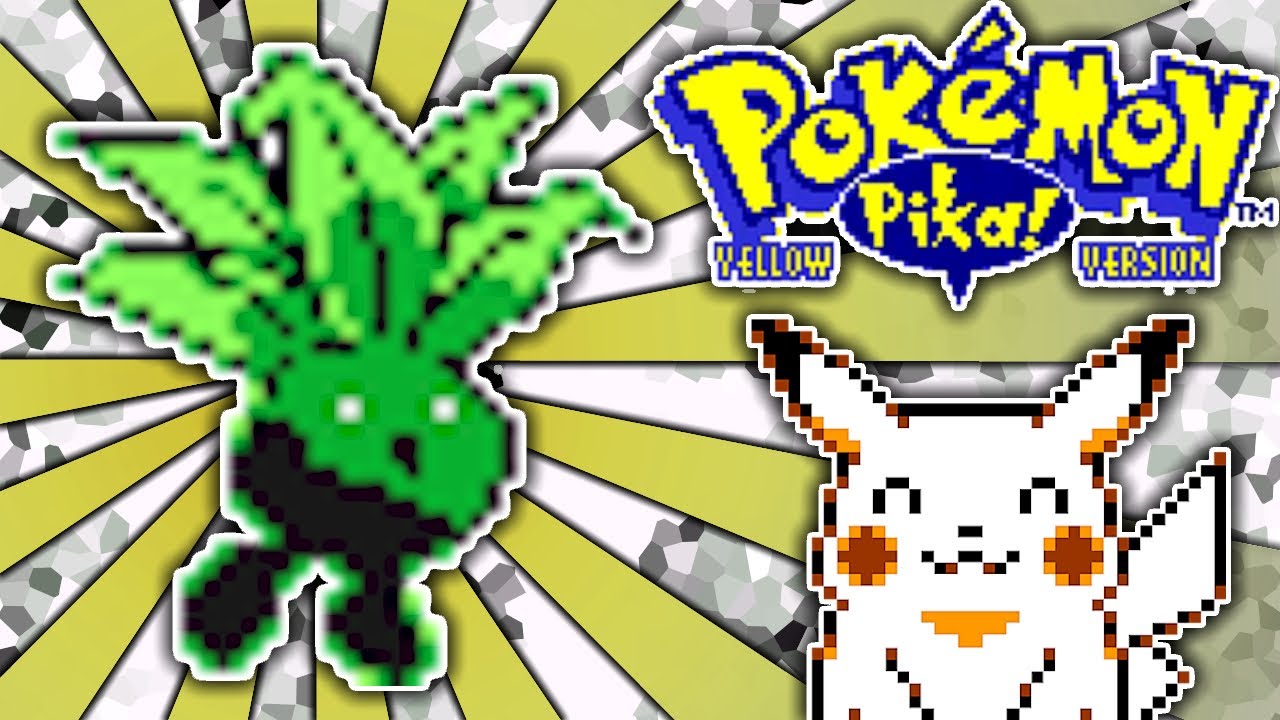 How to Catch Oddish | Pokémon Yellow ⚡ - YouTube