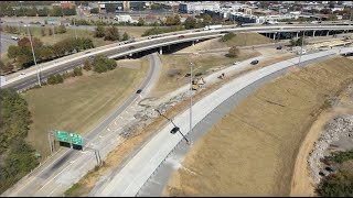 TDOT I-24 Market Broad October Drone Footage