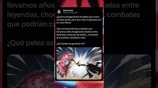 Que pelea? #onepiece #otakus #foryou #anime #luffy #minecraft #memes #naruto #zoro #onepieceedit