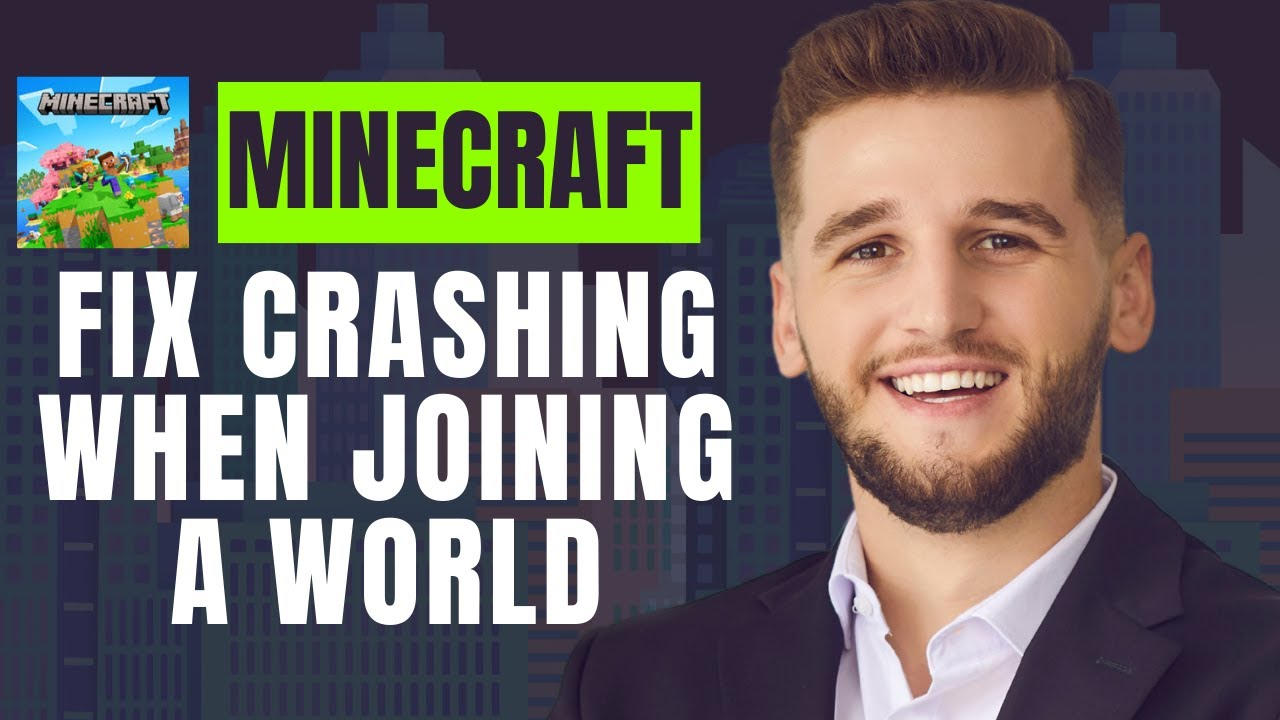 How To Fix Minecraft Crashing When Joining A World - YouTube