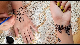 اجمل نقش اسود   / .Beautiful Yemeni Henna