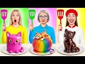 Desafío Placa Grande, Mediana y Pequeña | Divertidos Cocina Momentos de Multi DO Challenge