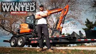 What I always Wanted! Kubota Compact Excavator KX040-4 Walk Around Intro