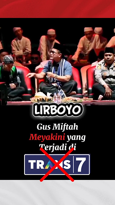 KATA GUS MIFTAH KE TRANS7 #gusmiftah #gusmiftahterbaru #shorts #belapesantren #fypシ゚viral #shorts