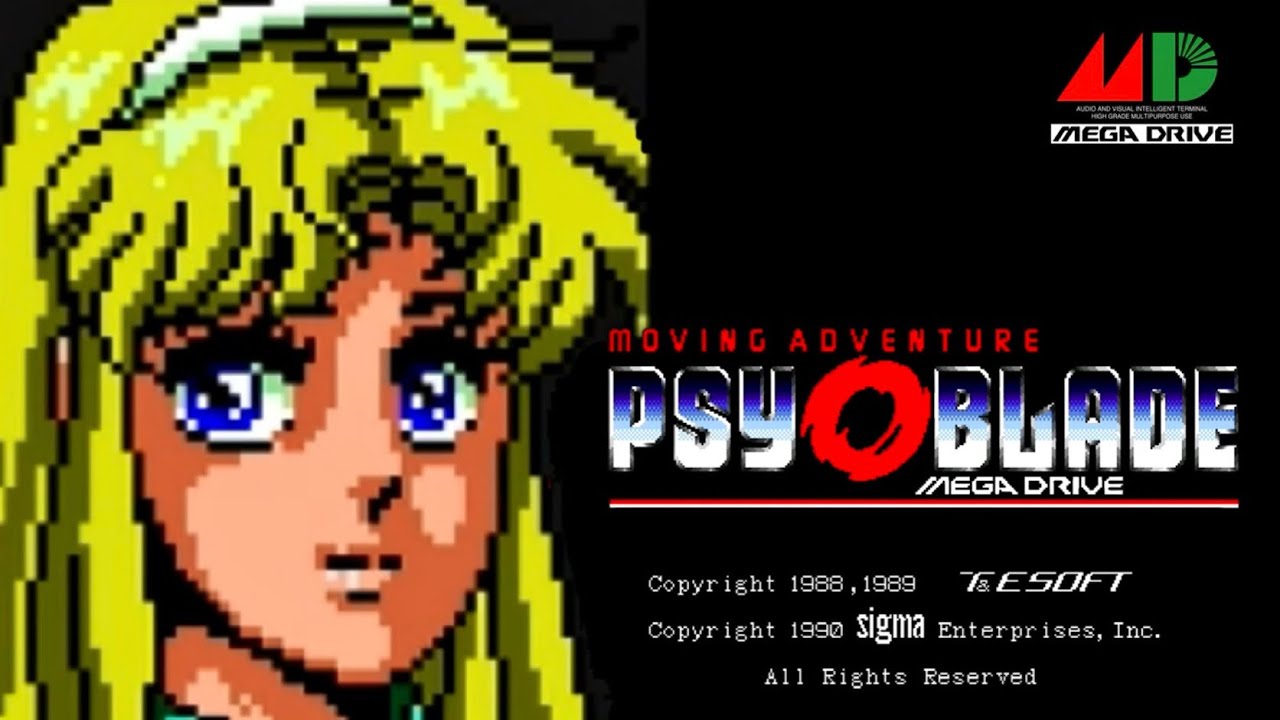 MD】サイオブレード PSY O BLADE【実況なし/初見プレイ/チャプターあり