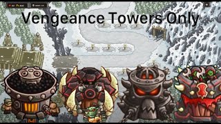 Can You Beat Kingdom Rush 1 with Vengeance Towers Only? Campaign Pt 2 [ImpossiBBBle]