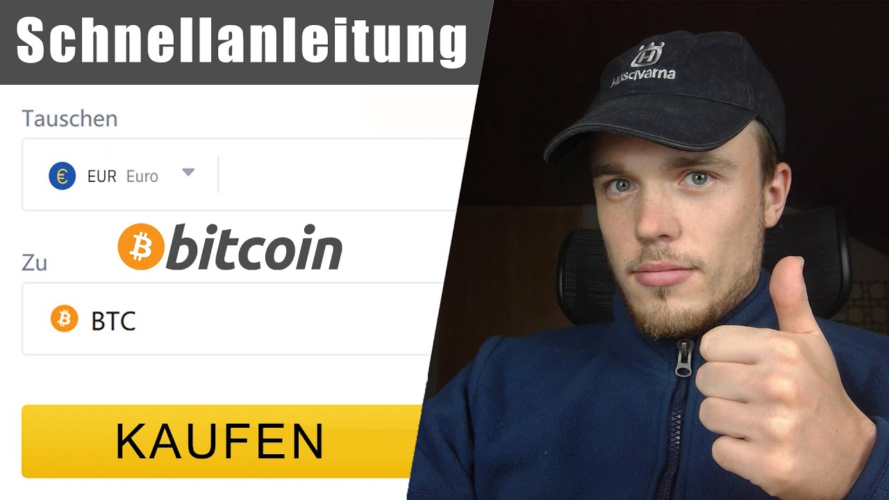 Bitcoin kaufen ✔️ ANLEITUNG für Anfänger (0,06% Gebühren) – Tutorial  Deutsch - YouTube
