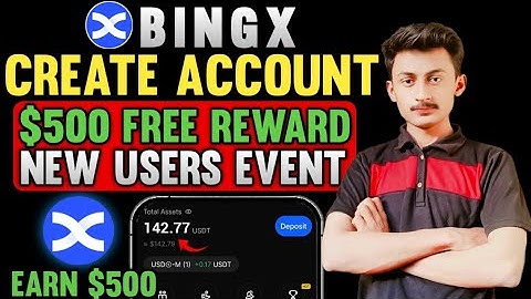 How to Create BingX Account & Get $500 Free Bonus | BingX AI Trading Tutorial for Beginners 2025
