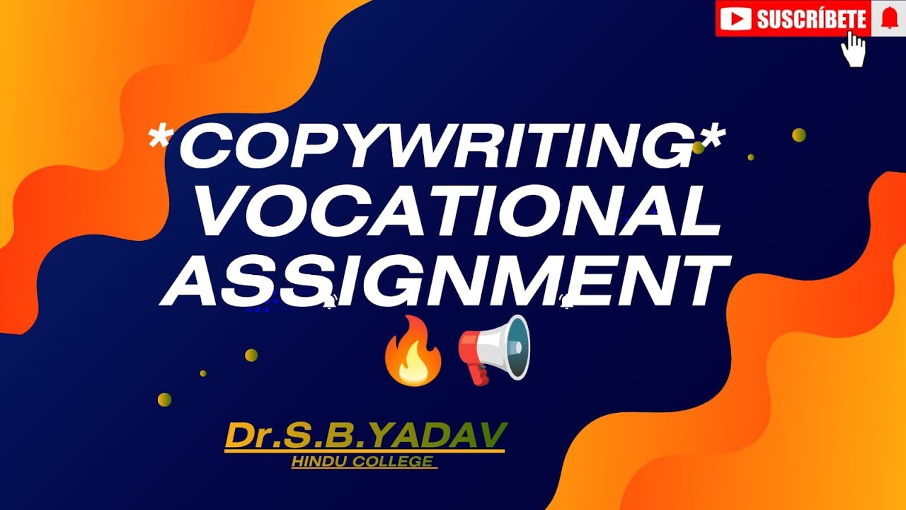 Advertising Assignment – Copywriting | Format, Examples & Writing Tips ...