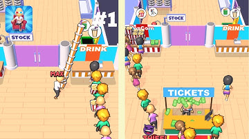 Cinema Business - New Release - Hyper Hybrid Casual - Gameplay Walkthrough (iOS & Android)