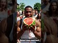 #Shorts #YouTubeShorts #watermelonchallenge  #WatermelonASMR #ViralShorts #ASMRFood #TrendingShorts