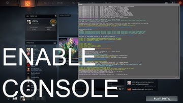 How to Enable Console for Dota 2 (Still Works 2022)