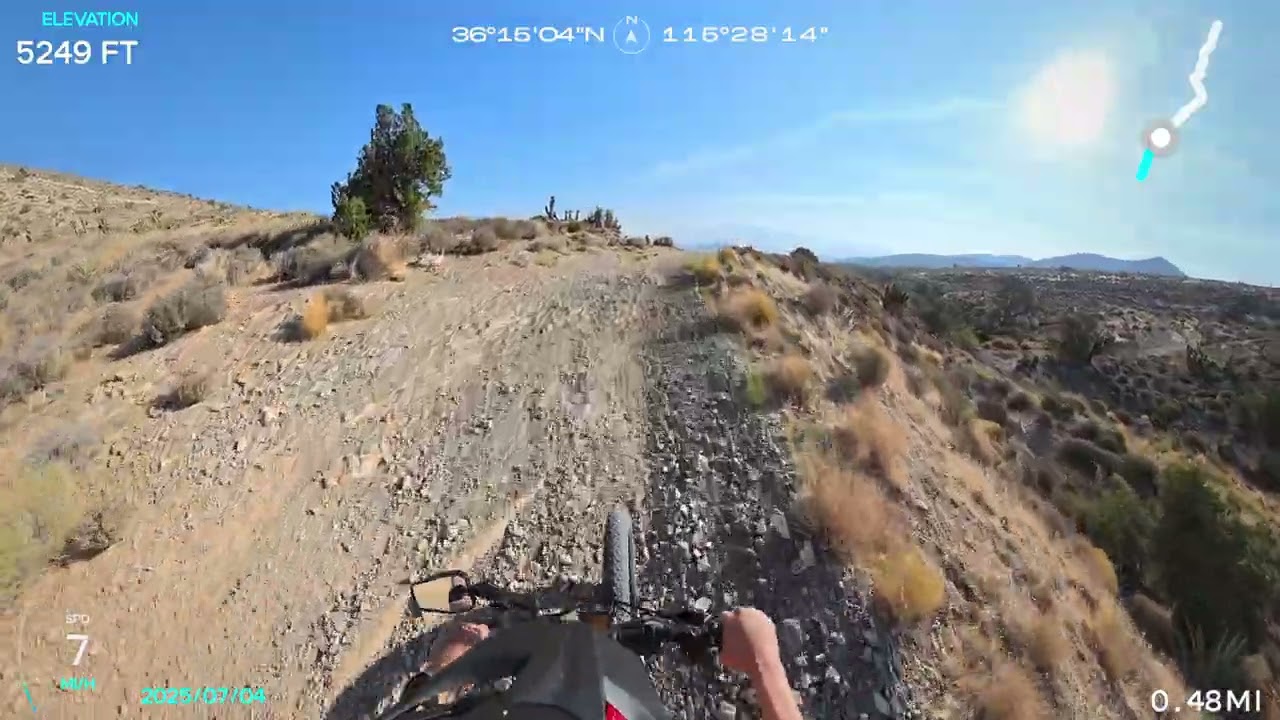 Mt Charleston Quarry Road 4k