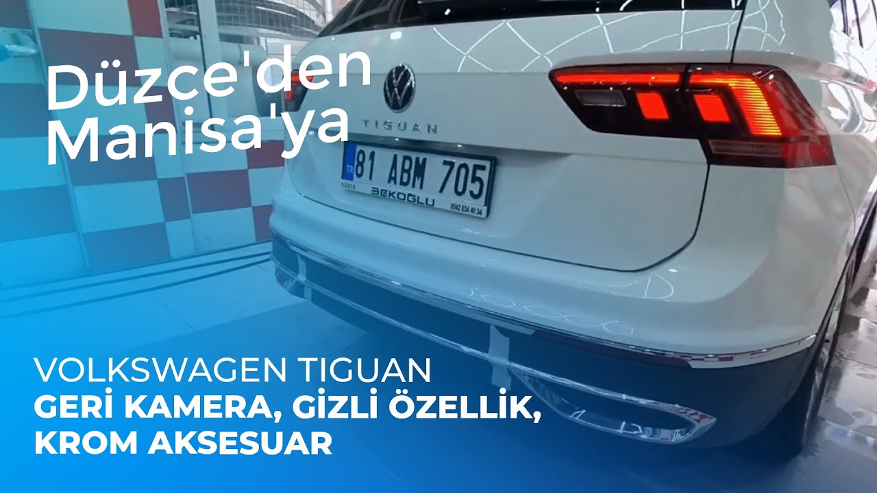 Düzce'den Volkswagen Tiguan // Geri Kamera, Gizli Özellik, Krom Aksesuar