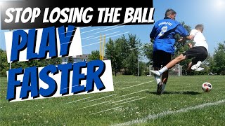 3 Reasons why you keep losing the ball in Football