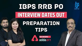 IBPS RRB PO INTERVIEW DATES OUT | PREPARATION TIPS