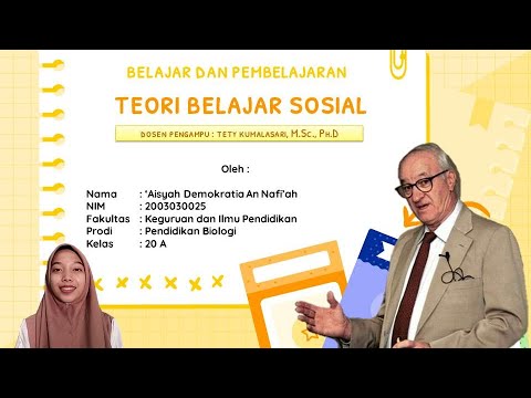 Video: Apa yang dimaksud dengan pembelajaran sosial?