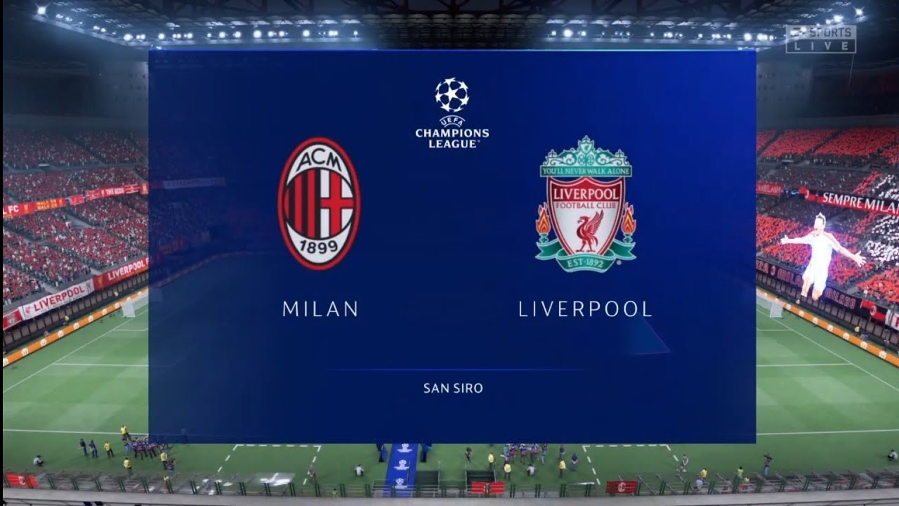 FIFA 22: AC Milan vs Liverpool (Champions League-Group Stage) (PS4 slim)