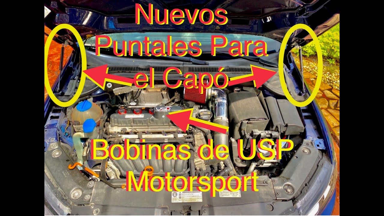Cómo Instalar el Boton de Traction Control, los Puntales del Capó y las