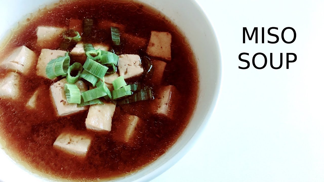 Miso Soup｜Japanese Red Miso Pork, Tofu, L - YouTube