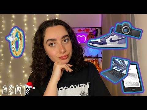 🌙 ASMR FRANÇAIS : MA WISHLIST DE NOËL 2023 🎅🏻🎁(close up, chuchotement)