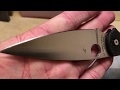 Knife Sharpening - Spyderco Native Chief